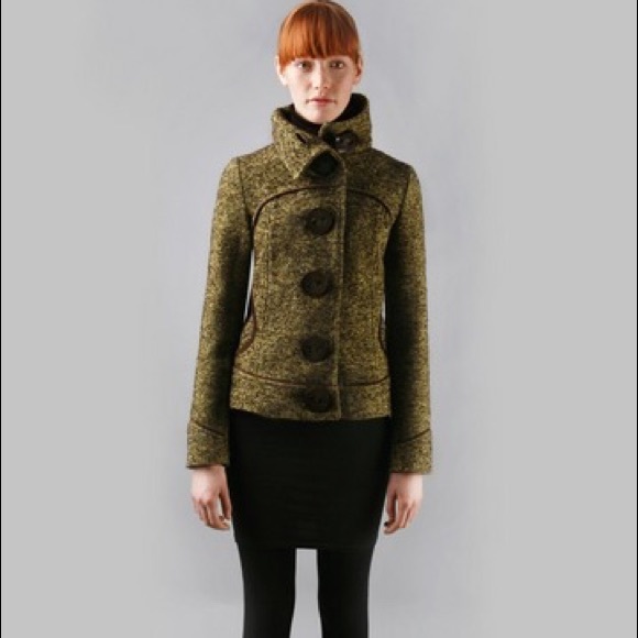 Soia & Kyo Teo pea purple blk trim, large buttons - Picture 6 of 9